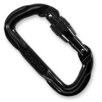 ISO Locking Standard D Carabiner - Anodized