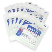 2 x 2 Inch Gauze Pads - Package of 10