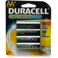 NiMH AA Rechargeable Batteries - Package of 4