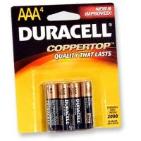 AAA Alkaline Batteries - 4-Pack