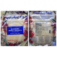 Blueberry Honey Granola w/ Milk - Serves 2