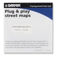 MapSource City Navigator microSD Data Card - North America NT - Version 8.0