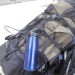 Titan water bottle: BPA free bottle with built-in carabiner